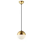 ET2 Lighting E20361-92MG Half Moon 1-Lumière 9W Or métallisé Suspendu