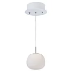 ET2 Lighting E21120-11WT Puffs 1-Lumière 4.8W Blanc Suspendu