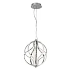 ET2 Lighting E21172-PC Aura 1-Lumière 32.5W Chrome poli Suspendu