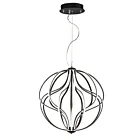 ET2 Lighting E21176-BK Aura 1-Lumière 104W Noir Suspendu