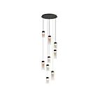 ET2 Lighting E21189-05GM Highball 9-Lumières 72W Gunmetal Suspendu