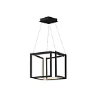 ET2 Lighting E21262-BK Penrose 1-Lumière 54W Noir Suspendu