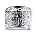 ET2 Lighting Inca E21302-10PC Chrome poli Applique murale d'extérieur LED