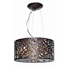 ET2 Lighting E21309-10BZ-BUL Inca 7-Lumières 28W Bronze Suspendu