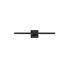 ET2 Lighting Dorian E21352-BK 1-Lumière Noir 15W Applique murale LED