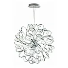 ET2 Lighting E21413-PC Chaos 1-Lumière 242W Chrome poli Suspendu