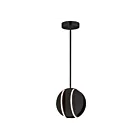 ET2 Lighting E21482-BK Interval 1-Lumière 18W Noir Suspendu