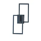ET2 Lighting Traverse E21511-BK Noir 31W Lanterne murale d'extérieur