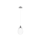 ET2 Lighting E21562-18PC Dewdrop 1-Lumière 10W Chrome poli Suspendu