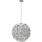 ET2 Lighting E22094-28 Fiori 20-Lumières 800W Chrome poli Suspendu