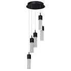 ET2 Lighting E22765-89BZ Fizz III 5-Lumières 37.5W Bronze Suspendu