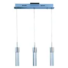 ET2 Lighting E22773-91PC Fizz IV 3-Lumières 22.5W Chrome poli Suspendu