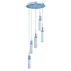 ET2 Lighting E22775-91PC Fizz IV 5-Lumières 37.5W Chrome poli Suspendu