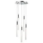ET2 Lighting E22875-91PC Big Fizz 5-Lumières 40W Chrome poli Suspendu