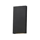 ET2 Lighting Brik E23215-BK Noir 16W Lanterne murale d'extérieur