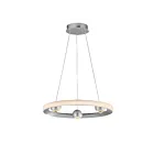 ET2 Lighting E23511-AL Nodes 1-Lumière 24W Aluminium brossé Suspendu