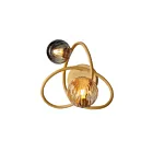 ET2 Lighting Planetary E24182-148GLD 6W Or Applique murale d'extérieur LED