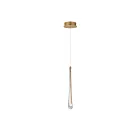 ET2 Lighting E24211-118GLD Stillo 1-Lumière 1.5W Or Suspendu