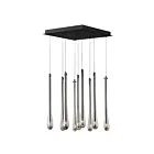 ET2 Lighting E24217-138BK Stillo 9-Lumières 13.5W Noir Suspendu