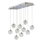 ET2 Lighting E24266-91PC Orb II 10-Lumières 50W Chrome poli Suspendu