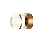 ET2 Lighting Swank E24590-93NAB 1-Lumière Laiton vieilli naturel 6W Applique murale LED