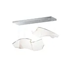 ET2 Lighting E24882-133PC Rinkle 2-Lumières 42W Chrome poli Suspendu