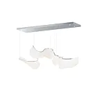 ET2 Lighting E24883-133PC Rinkle 3-Lumières 99W Chrome poli Suspendu