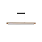 ET2 Lighting E24932-WNBK Joist 1-Lumière 28W Noyer/Noir Suspendu