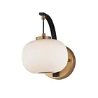ET2 Lighting Soji E25062-92BKGLD 1-Lumière Or/Noir 4W Applique murale LED