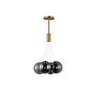 ET2 Lighting E25084-142GLD Burst 4-Lumières 7.2W Or Suspendu