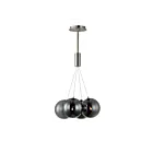 ET2 Lighting E25084-142SN Burst 4-Lumières 7.2W Nickel satiné Suspendu