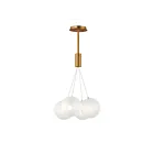 ET2 Lighting E25084-54GLD Burst 4-Lumières 7.2W Or Suspendu