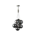 ET2 Lighting E25087-142SN Burst 9-Lumières 16.2W Nickel satiné Suspendu