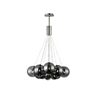 ET2 Lighting E25089-142SN Burst 12-Lumières 21.6W Nickel satiné Suspendu