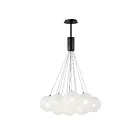 ET2 Lighting E25089-54BK Burst 12-Lumières 21.6W Noir Suspendu
