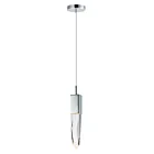 ET2 Lighting E31242-20PC Quartz 1-Lumière 6W Chrome poli Suspendu