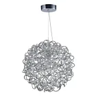 ET2 Lighting E32572-PC Dazed 8-Lumières 9.6W Chrome poli Suspendu