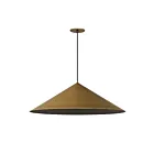 ET2 Lighting E34503-AB Pitch 1-Lumière 12W Laiton antique Suspendu