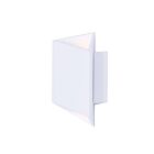 ET2 Lighting Alumilux Facet E41373-WT Blanc 7W Lanterne murale d'extérieur
