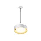 ET2 Lighting E51011-WTGLD Echo 1-Lumière 20W Blanc/Or Suspendu