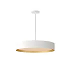 ET2 Lighting E51015-WTGLD Echo 1-Lumière 40W Blanc/Or Suspendu
