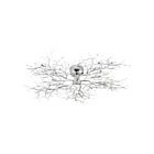 Applique murale Eurofase Lighting AUTUMN 12264-018 200W Chrome