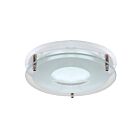 Finition 6" en Verre Flottant Eurofase Lighting 19185-57 blanc