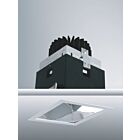 Encastré à LED spéculaire carrée de 4" Eurofase Lighting 21968-013 15W chrome