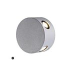 Applique murale d'extérieur LED Eurofase Lighting PASS 28296-010  4W Gris marine