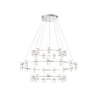 Lustre Ronde Eurofase Lighting Netto 33726-014  132W Chrome