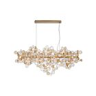 Lustre Eurofase Trento 34032-027 600W 15-Lumières Or antique