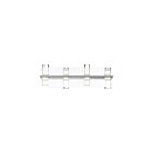 Luminaire de vanité  Eurofase Lighting Netto 35958-017 16W Chrome