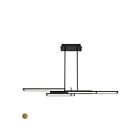 Lustre linéaire Eurofase Lighting Bayswater 37062-019  69W Noir mat