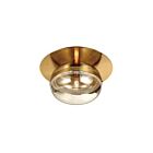 Plafonnier semi encastré Eurofase Lighting 37087-012 Nottingham Laiton ancien